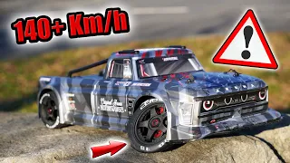 Der VERSUCH den 140 Km/h RC AUTO REKORD zu brechen geht SCHIEF! | Arrma Infraction Highspeed