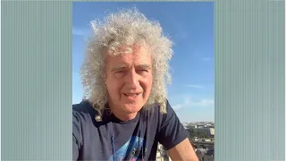 Brian May: Where might I be?  The most beautiful city in the world. 12 July 2022
