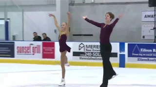 Brooke McIntosh & Brandon Toste - 2019 North York Junior Pairs FS