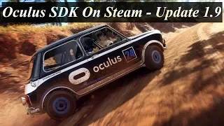 DR2.0 - 1.9 Update Adding Oculus SDK To Steam! :D