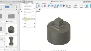 Fusion 360 3D Printing - Saving Fusion 360 Parts as  stl Files for 3D Printing