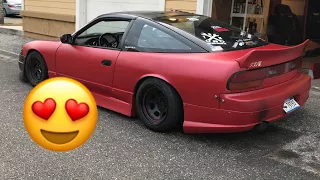 S13 Quarter Glass & Rocket Bunny Rep Wing Install (Saving my 240sx Pt. 3)