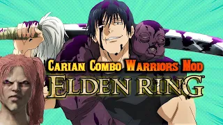 The Most Insane ANIME Elden Ring Mod Needs To RELAX!! "Carian Combo Warriors Mod"
