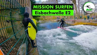 Eisbach-Surfen: Unser Tag auf Münchens kleiner E2 Welle!