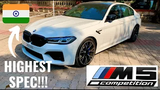 INDIA'S MOST EXPENSIVE M5 Competition LCI | Zaid Raje |