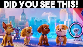 The SECRETS you missed in the Paw Patrol Movie!