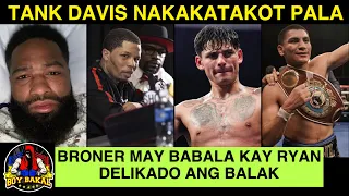 Tank Davis NAKAKATAKOT Pala Ang Diskarte | Broner May Babala Kay Ryan Garcia | Vergil Ortiz Fight