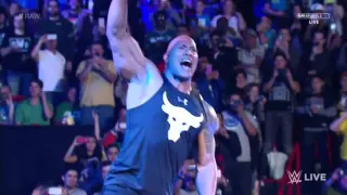 WWE RAW The Rock Returns Live 25 1 16