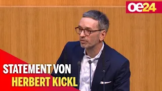 Herbert Kickl | Nulllohnrunde: Hitzige Debatte im Parlament