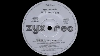 B.B. Bonsai - Prince Of The Night [HQSound][ITALO-DISCO][1985]