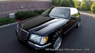1999 Mercedes-Benz S500 Grand Edition 1 of 600