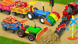 Top diy tractor making mini train transporting gasoline for petrol pump 5| diy mini sand sieve