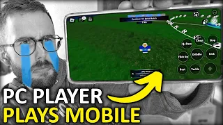 Can PC Player Score on MOBILE?! TPS: Ultimate Soccer | ROBLOX Soccer/Football