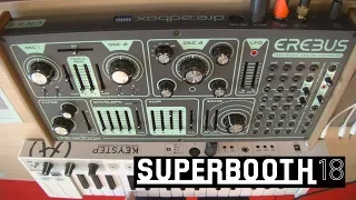 Dreadbox Erebus 3 - аналоговый полумодульный синтезатор (Superbooth18)