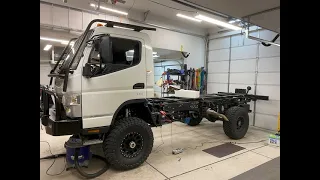 Picking up a new EarthCruiser 4x4 Core truck chassis to build my Expedition Camper