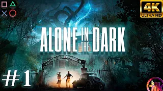 Alone in the Dark (2024) - прохождение в 4к НА PS5➤1 Серия➤На Русском.