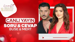 Canlı Yayın Buse ve Mert Sorularınızı Cevaplıyor | Kısmetse Olur: Aşkın Gücü