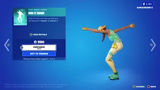 Emote Faut Courir Fortnite, Nouvelle Danse Faut Courir Disponible Fortnite Saison 3 Chapitre 4