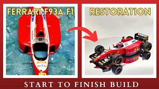 RESTORATION Ferrari F1 F93A 1:43 Scale Model | Jean Alesi