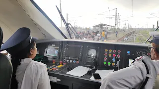 Patna Howrah vande bharat express Train Journey | 160 Kmph 🔥🔥 live speeding