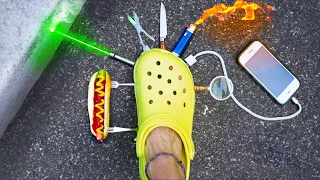 I Built Swiss Army Crocs