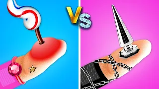 NIÑO BUENO VS NIÑO MALO || ¡Trucos Creativos De Crianza Para Niñeras! Situaciones Divertidas!