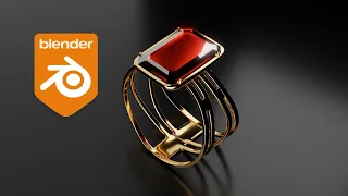 Blender 3D: How to Make a Gorgeous Gold Ring from Scratch