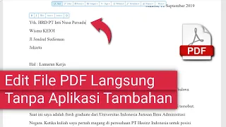 Cara Mengedit File PDF Tanpa Aplikasi