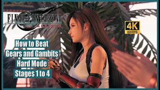Final Fantasy 7 Rebirth How to Beat Gears and Gambits Hard Mode Stages 1 to 4