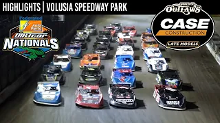 World of Outlaws CASE Late Models. DIRTcar Nationals. Volusia, February 16th, 2023 | HIGHLIGHTS