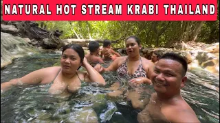 Swimming With Beautiful Thai Girls in Hot Stream Krabi
