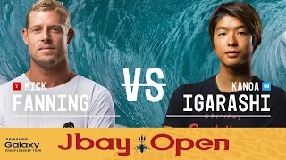 Mick Fanning vs. Kanoa Igarashi - J-Bay Open 2016