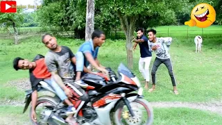 Must watch funny 😂😂 Video 2020 comedy video 2020 try to not lough By Bindas Fun Bd