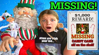 EVIL ELF STOLE our ELF ON THE SHELF! Aubrey & Caleb Play ELF Games to GET CANDY CANE ELF BACK!