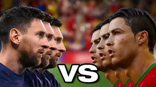 Team Full of Messi VS Team Full of Ronaldo: The ultimate Battle!