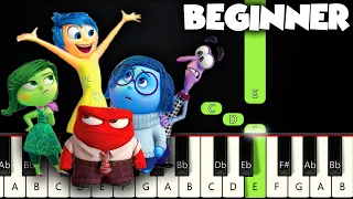 Bundle Of Joy - Inside Out | BEGINNER PIANO TUTORIAL + SHEET MUSIC by Betacustic