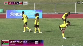 ELINA ARUVUHU GOAL | VANUATU v TONGA  | OFC U 19 WOMEN'S CHAMPIONSHIP | FIJI