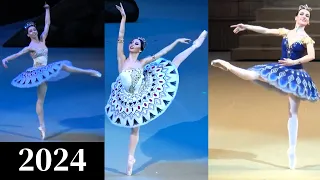 Elizaveta Kokoreva, Yulia Stepanova & Ekaterina Krysanova in Pharaoh's Daughter 2024