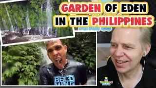 Garden of Eden in the Philippines 😎  Most Amazing Waterfalls in Mindanao reaction by Kuya Andres 🏞 🌈