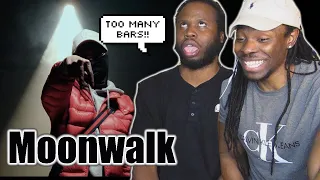 AMERICANS REACT TO SUSPECT (ACTIVE GXNG) - MOONWALK [Music Video] (UK RAP REACTION) [HE WENT CRAZY!]