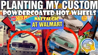 Planting my custom Hot wheels on Walmart Pegs & Coming back next day to see if Someone bought them