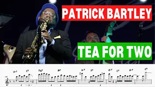 Patrick Bartley - "Tea for Two" Solo Transcription | Live with the Emmet Cohen trio