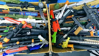 Two Boxes Of Guns - Hand Grenade & Tec 9 & Sniper Riffle