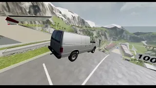 Coches VS rampa (BeamNG Drive)