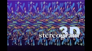 stereogram images magic eye picture 3D parallel view