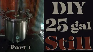 How to make a 25 gal. still-part 1-The Pot