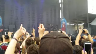 Marilyn Manson "Angel with the Scabbed Wings" Chicago Open Air intro"