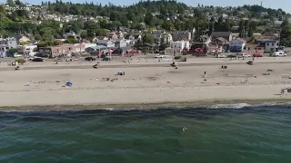 Seattle police to patrol Alki Beach as crowds stay past closing