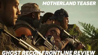 GHOST RECON BREAKPOINT - MOTHERLAND TEASER AND GHOST RECON FRONTLINE REVEAL