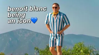 Benoit Blanc being an icon.